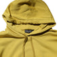 Yellow Logo Cotton Hooded Sweatshirt Sweater