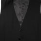 Black Wool Dress Formal Men Waistcoat Vest