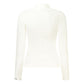 White Cotton Women Sweater