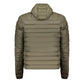 Green Polyester Men Jacket