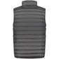 Black Polyester Men Jacket