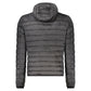 Black Polyester Men Jacket