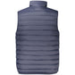 Blue Polyester Men Jacket