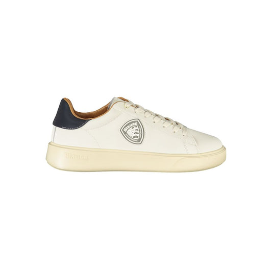 White Leather Men Sneaker