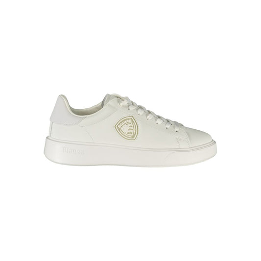 White Leather Men Sneaker