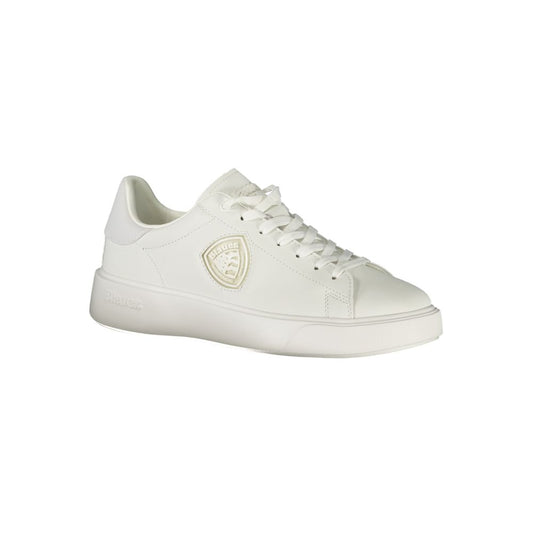 White Leather Men Sneaker