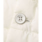 White Polyamide Sleveless Jacket