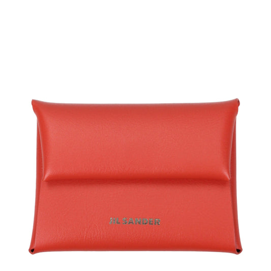 Orange Leather Wallet