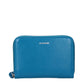 Blue Leather Wallet