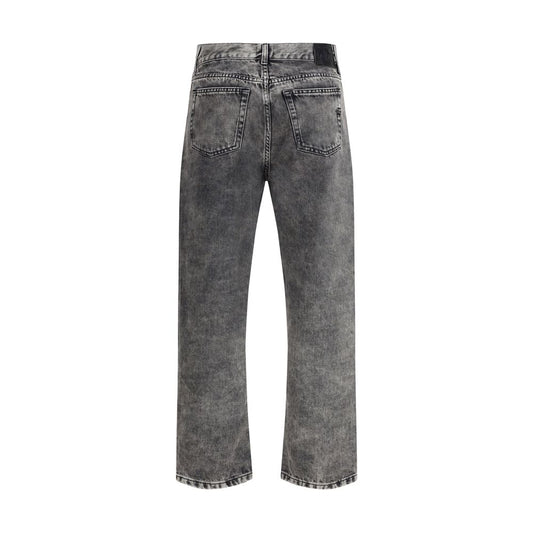 Five-pocket Jeans with mini studs
