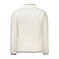 White Polyester Men Sweater