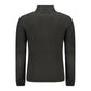 Black Polyester Men Sweater