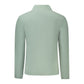 Green Polyester Men Sweater
