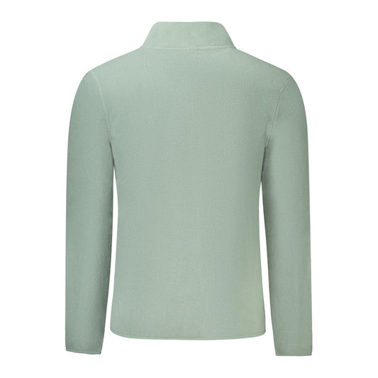 Green Polyester Men Sweater