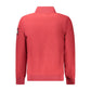 Red Polyester Men Sweater