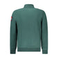 Green Polyester Men Sweater