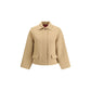 Zipped Wool Caban
