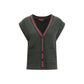 Wool Cardigan Vest