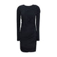 Denise short dress in draped jersey