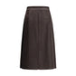 Sunflower Pleated Silk Skirt