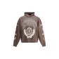Brown Cotton Sweatshirt