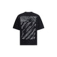 Scribble Diag Boxy T-Shirt
