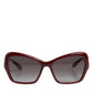 DG6153 Bordeaux Cat Eye Ladies Shades Eyewear Sunglasses