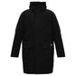 Black Cotton Jackets & Coat