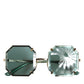 DG2216 Gold Square Frame Green Lens Shades Sunglasses