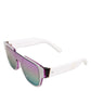 DG4356F White Acetate Aviator Shades Eyewear Sunglasses