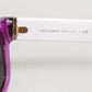 DG4356F White Acetate Aviator Shades Eyewear Sunglasses