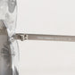 Transparent DG4292 Round Crystal Flowers Sunglasses