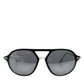 DG4343F Black Acetate Frame Pilot Shades Sunglasses