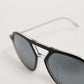 DG4343F Black Acetate Frame Pilot Shades Sunglasses