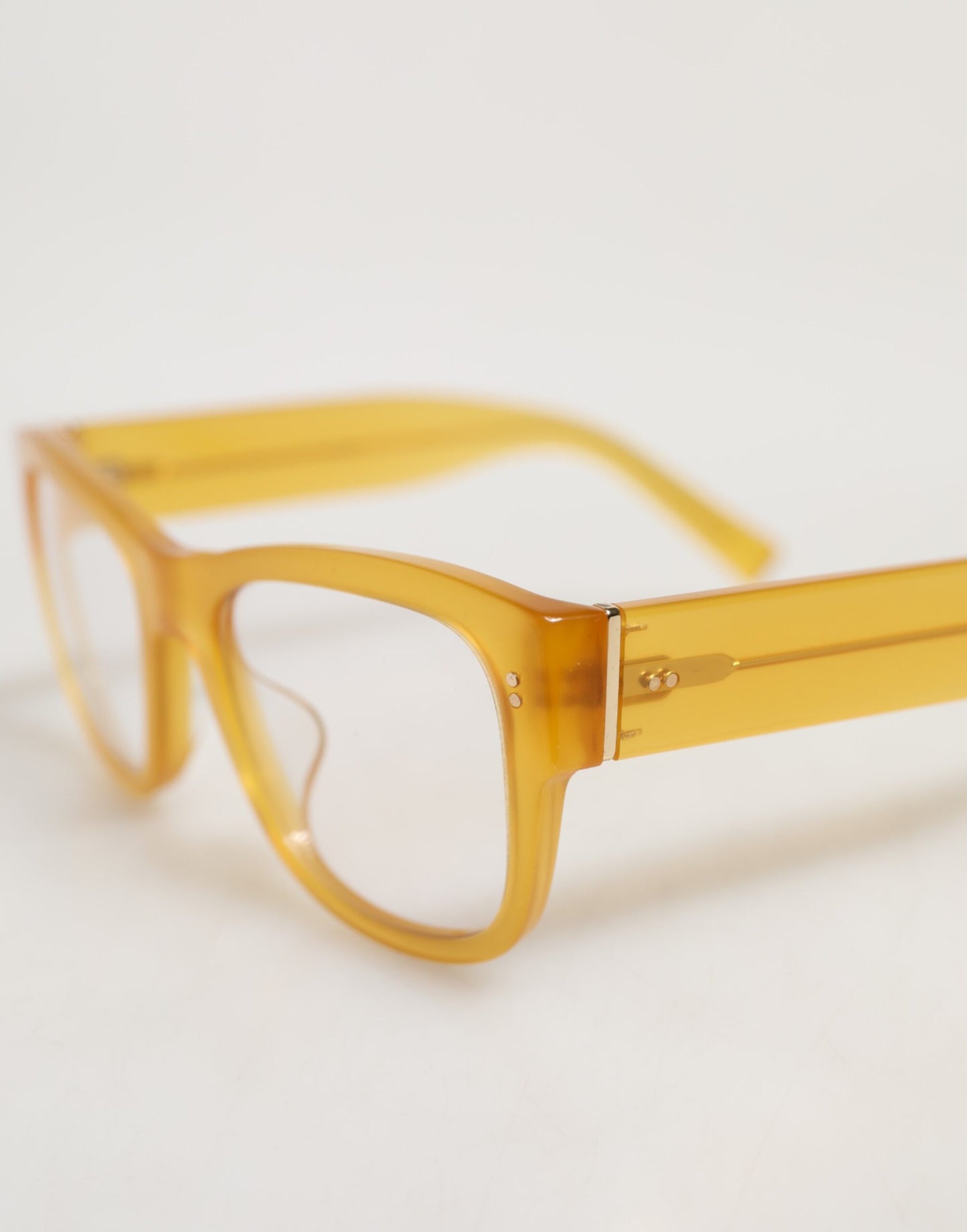 Yellow Acetate Eccentric Sartorial Sunglasses