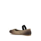 Brown Calf Leather Bos Taurus Ballet Flats