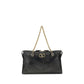 Black Calf Leather Bos Taurus Shoulder Bag