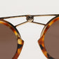 Gold Havana Frame DG Fatto A Mano Eyewea Sunglasses
