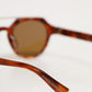 DG4313F Brown Tortoiseshell Pilot Frame Shades Sunglasses