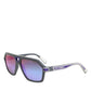 Blue Acetate Aviator Shades Eyewear Sunglasses