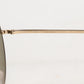 Gold Metal Round Shades Eyewear Sunglasses
