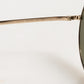 Gold Metal Round Shades Eyewear Sunglasses