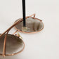 DG2215K Gold Metal Round Shades Eyewear Sunglasses