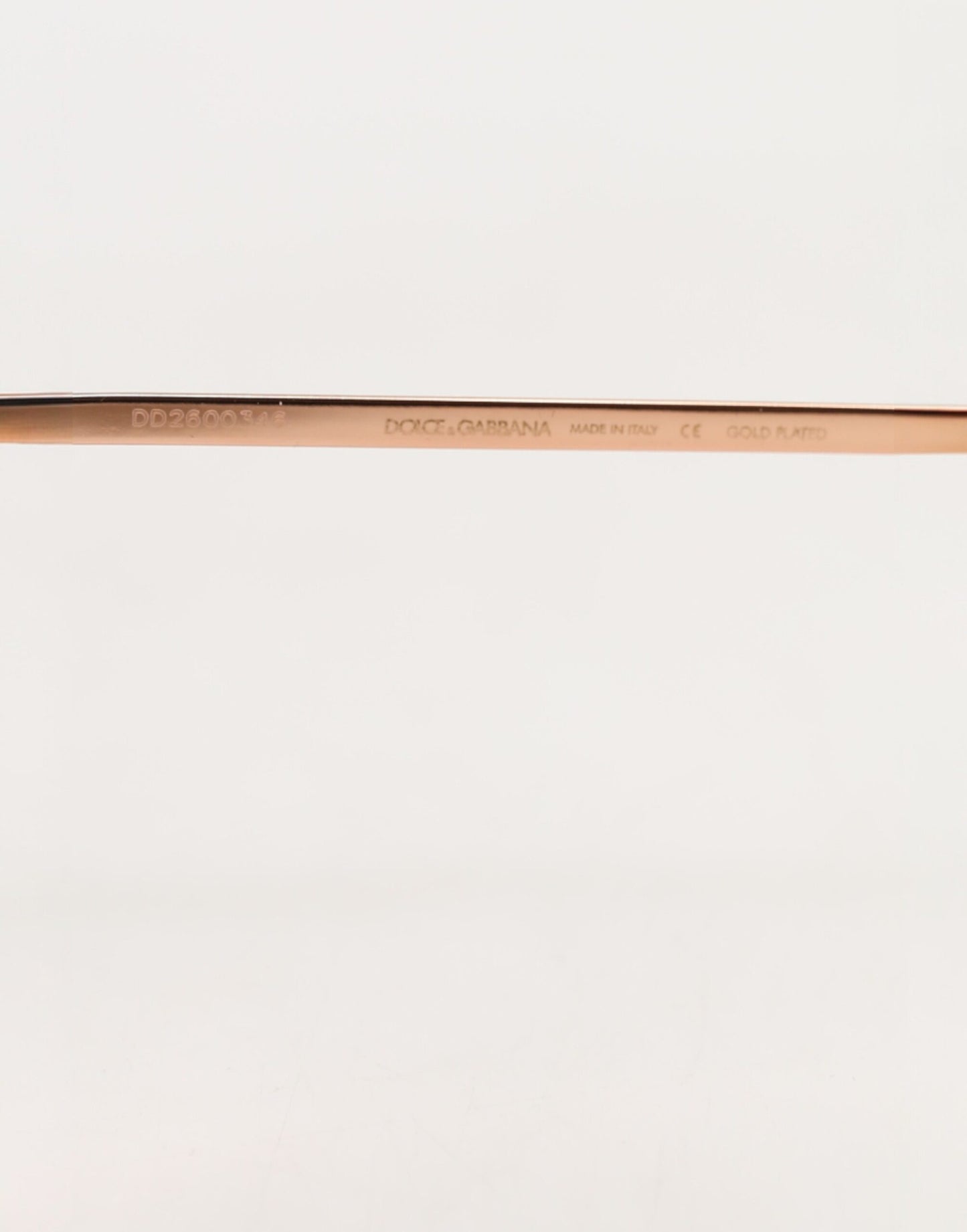 DG2215K Gold Metal Round Shades Eyewear Sunglasses