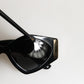 DG4396 Gray Gradient Black Irregular Frame Sunglasses