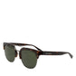 DG4317F Brown Tortoiseshell Pilot Frame Shades Sunglasses