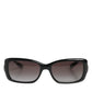 DG6152 Black Sacred HeartDevotion Square Frame Sunglasses