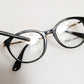 DG3242 Black Acetate Cat Eye Frame Eyeglass Reading Glass