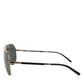 DG2106K Black Gold Plated Polarized MetalFrame Sunglasses