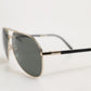 DG2106K Black Gold Plated Polarized MetalFrame Sunglasses